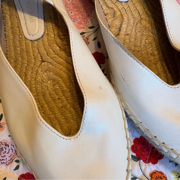 Stuart Weitzman ankle strap  Espadrille Sandals - Picture 4 of 6